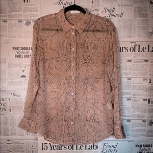 SLIM SIGNATURE SILK SHIRT